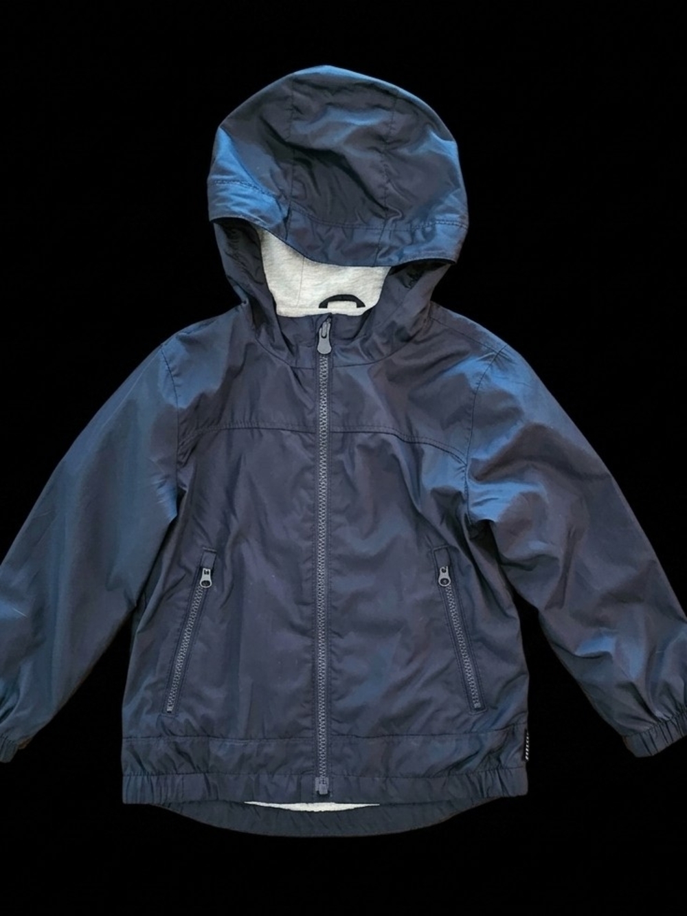 Baby Gap Navy Blue Hooded Windbreaker Jacket 4T